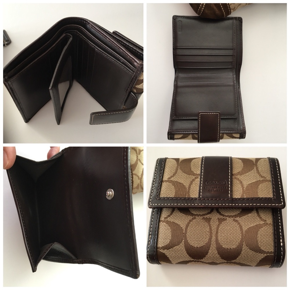 {Coach} Signature Handbag with Wallet - Picture 7 of 8